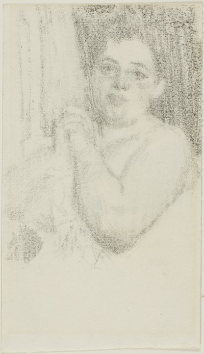 Woman with Hands Clasped by Anders Zorn