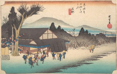 Ishibe, Megawa Sato, ca. 1834 by Ando Hiroshige