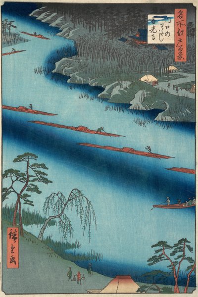 Kawaguchi by Ando Hiroshige