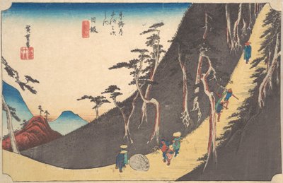 Nissaka, Sayo Nakayama by Ando Hiroshige