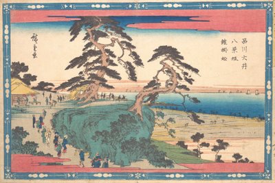 Shinagawa Hakkei Zaka by Ando Hiroshige