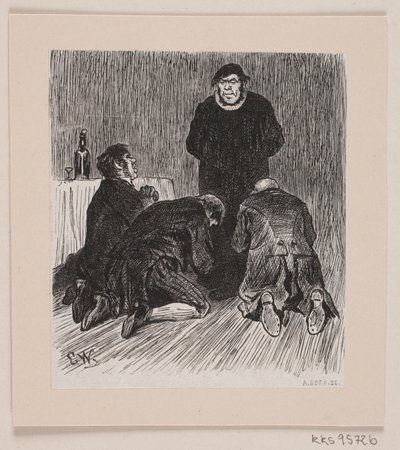 Illustration to The Coal Burner by André Bork