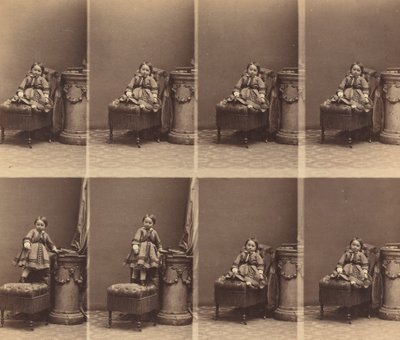 Mademoiselle Trachier, c. 1860 by Andre Adolphe Eugene Disderi