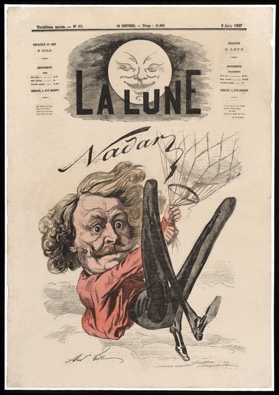 Nadar by Andre Gill