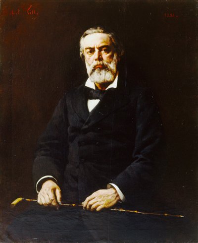 Portrait of Jules Vallès 1832-1885, 1881 by Andre Gill