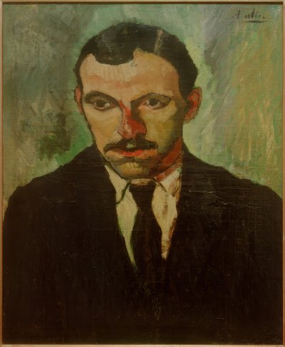 Portrait of Utrillo by Andre Utter