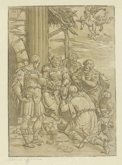Adoration of the Kings by Andrea Andreani