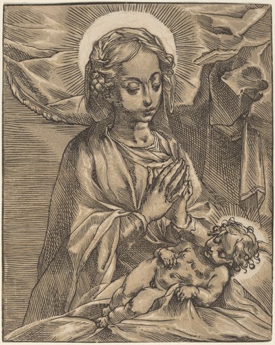 Madonna and Child by Andrea Andreani