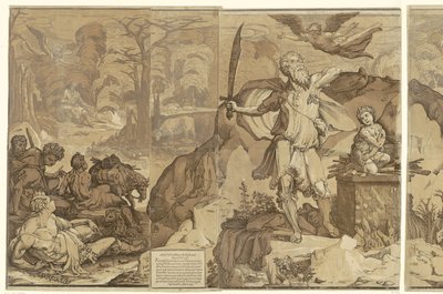 The Sacrifice of Isaac by Andrea Andreani