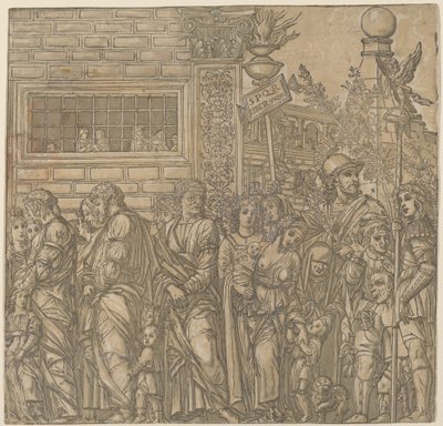 The Triumph of Julius Caesar by Andrea Andreani