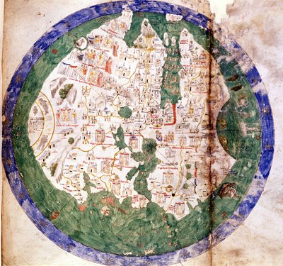 World map by Andrea Bianco by Andrea Bianco