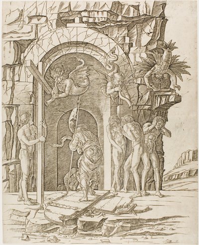 Descent into Limbo by Andrea Mantegna