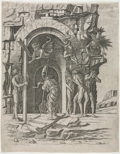 Descent into Limbo, Late 1460s by Andrea Mantegna