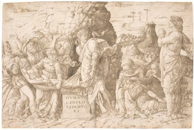 The Burial by Andrea Mantegna