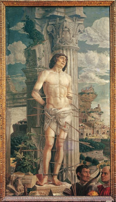 Saint Sebastian, c.1480 by Andrea Mantegna