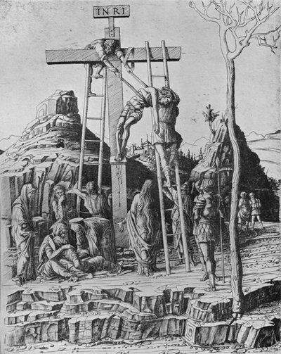 The Descent from the Cross by Andrea Mantegna