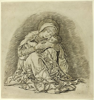 Virgin and Child by Andrea Mantegna
