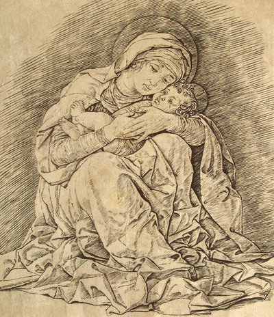 Virgin and Child by Andrea Mantegna