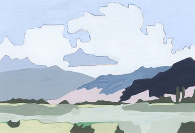 Dreamy sky, 2023 by Andrea Mejia