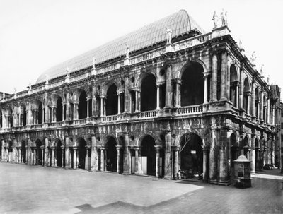 Facade of the Basilica Palladiana, built 1549-1614 by Andrea Palladio