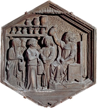 Medicine Allegory (Low Relief Sculpture) by Andrea Pisano