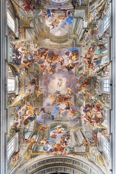 Glory of St. Ignatius by Andrea Pozzo