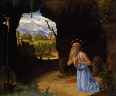 Saint Jerome by Andrea Previtali