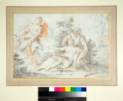 Jupiter and Diana by Andrea Procaccini