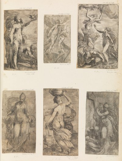 Apollo and Daphne, ca. 1538-40 by Andrea Schiavone