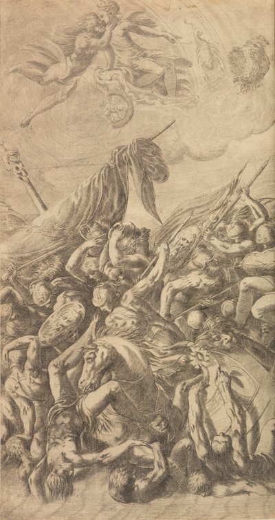 The Abduction of Helen by Andrea Schiavone
