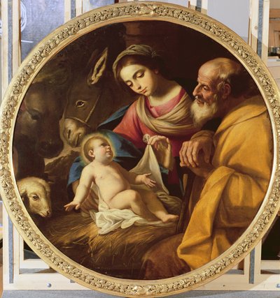 Holy Family by Andrea Vaccaro