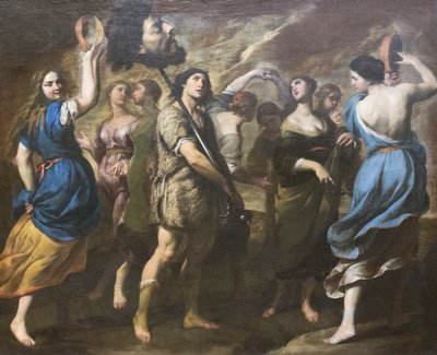 The Triumph of David by Andrea Vaccaro