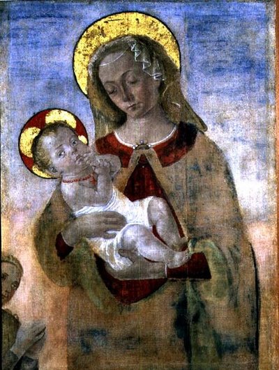 Madonna and Child by Andrea del (school of) Verrocchio