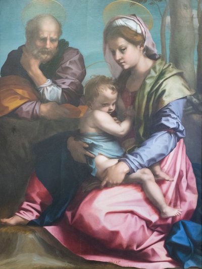 Holy Family by Andrea del Sarto