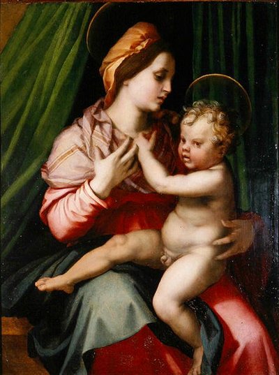 Madonna and Child by Andrea del Sarto
