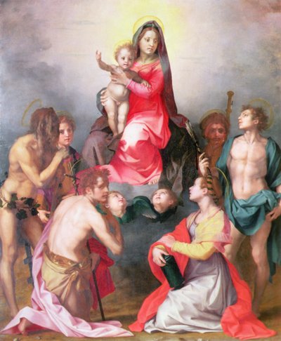 Madonna and Child with Saints by Andrea del Sarto