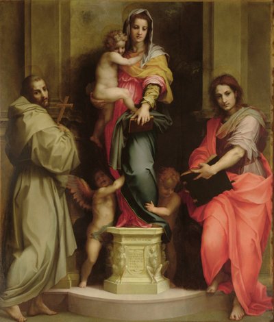 Madonna of the Harpies by Andrea del Sarto
