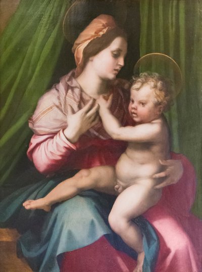 Madonna with Child by Andrea del Sarto