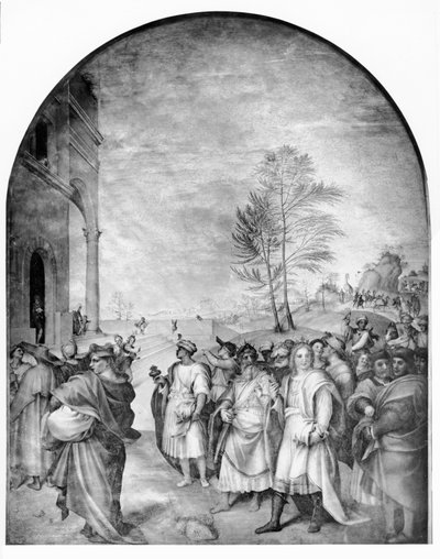 The Arrival of the Magi by Andrea del Sarto