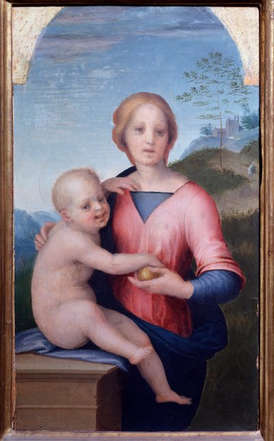 Virgin with Child by Andrea del Sarto