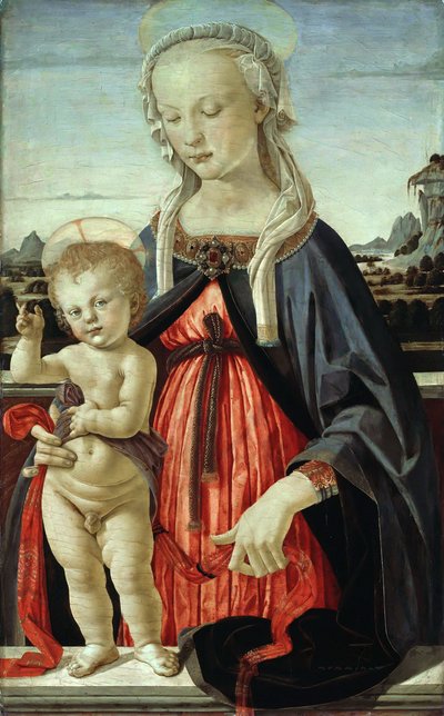 Madonna with Child by Andrea del Verrocchio