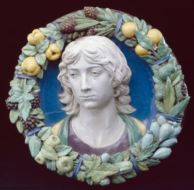 Head of a Youth by Andrea Della Robbia