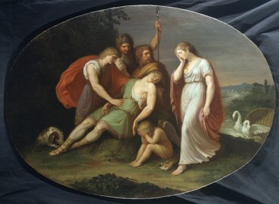 The death of Adonis by Andrea the Elder Appiani