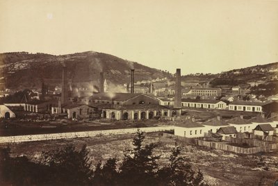 Ironworks in Reschitza by Andreas Groll