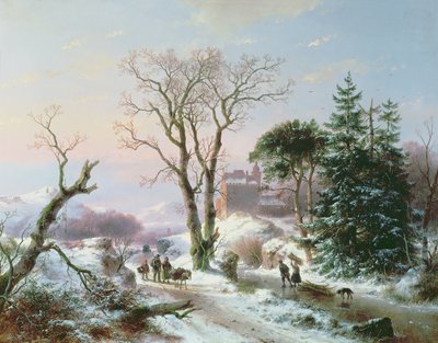 Unknown Image by Andreas Schelfhout