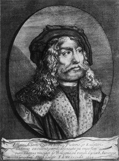 Portrait of Albrecht Durer, 1629, 1936 by Andreas Stock