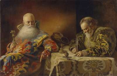 An Edict, 1890 by Andrei Andreevich Karelin