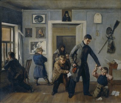 In the School by Andrei Andreyevich Popov