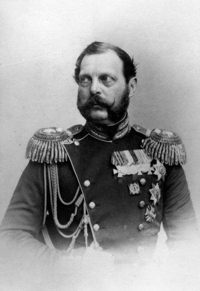 Tsar Alexander II of Russia, c1860s by Andrei Deniere