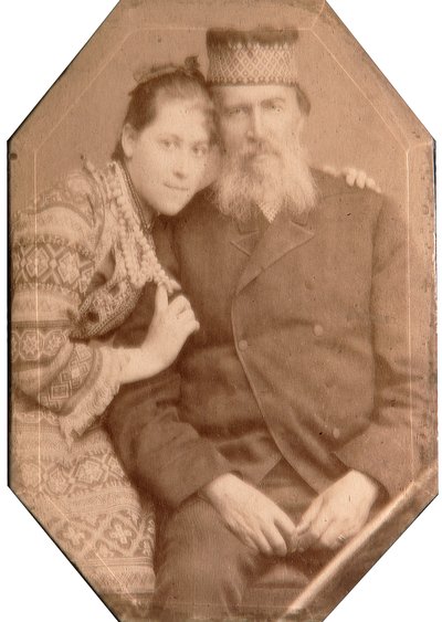 Yakov Petrovich Polonsky, Russian poet by Andrei Osipovich Karelin